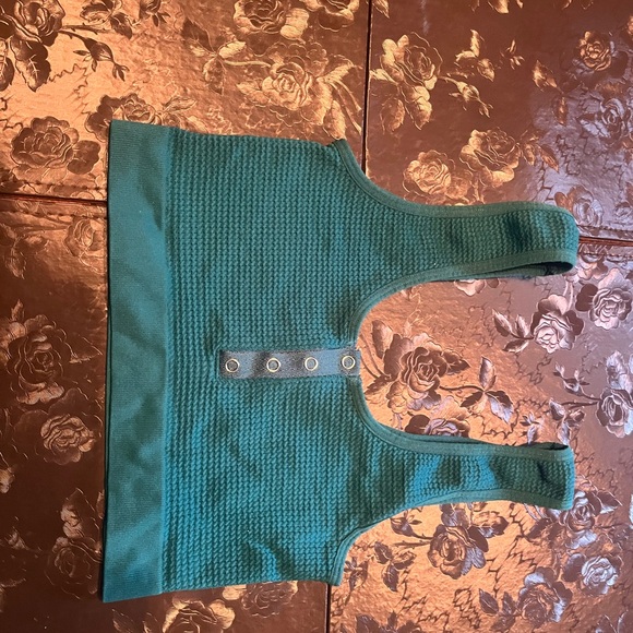 Calia Teal Long Sleeve Top - Picture 4 of 5